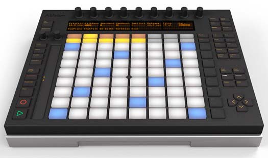 Ableton_push_MIDI_controller_akai_voor_live_9_pads_overview